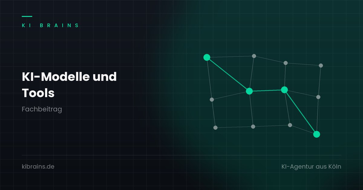 Rubrikbild: KI-Modelle und Tools
