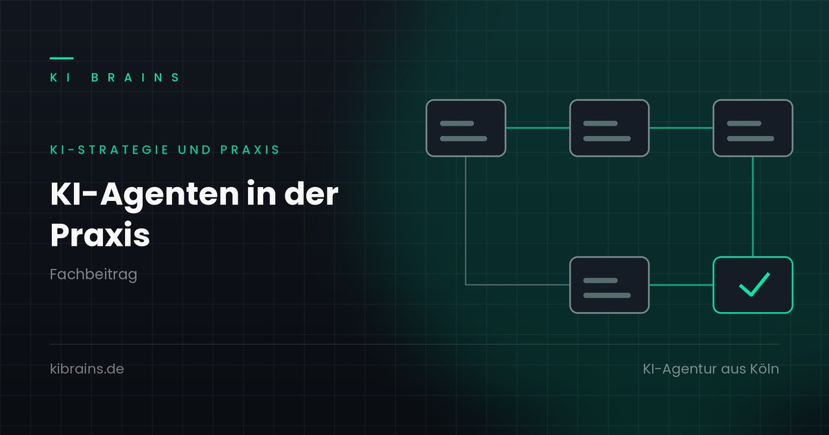 KI-Agenten in der Praxis: Ablauf mit Prüfpunkt und Freigabe