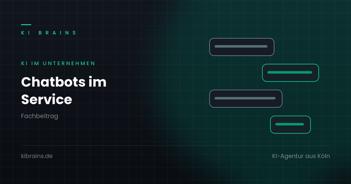 Chatbots im Service: Gesprächsverlauf mit Antwortblasen