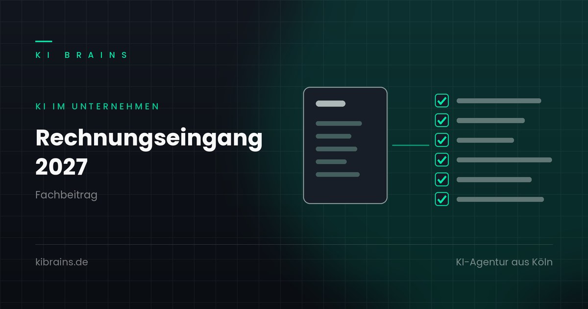 Rechnungseingang: eine Rechnung durchläuft sechs Prüfungen bis zur Freigabe